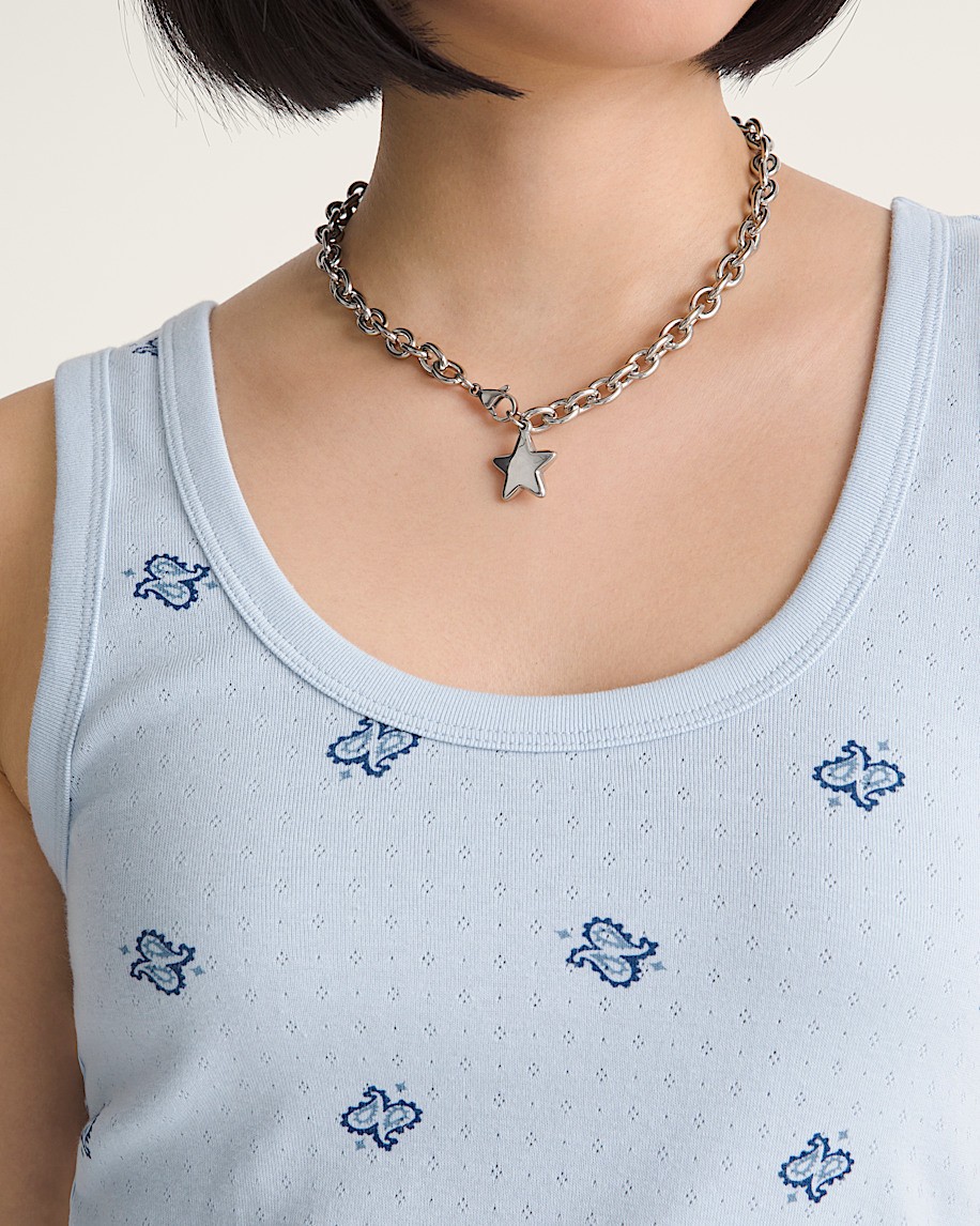 Lilly Printed Tank VANS Soft Slate Blue ALT4