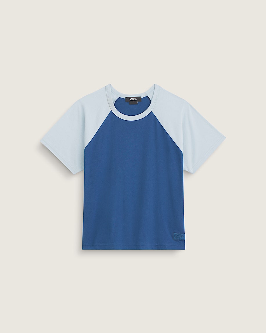 Gracie Raglan TShirt VANS True Navy Blue HERO