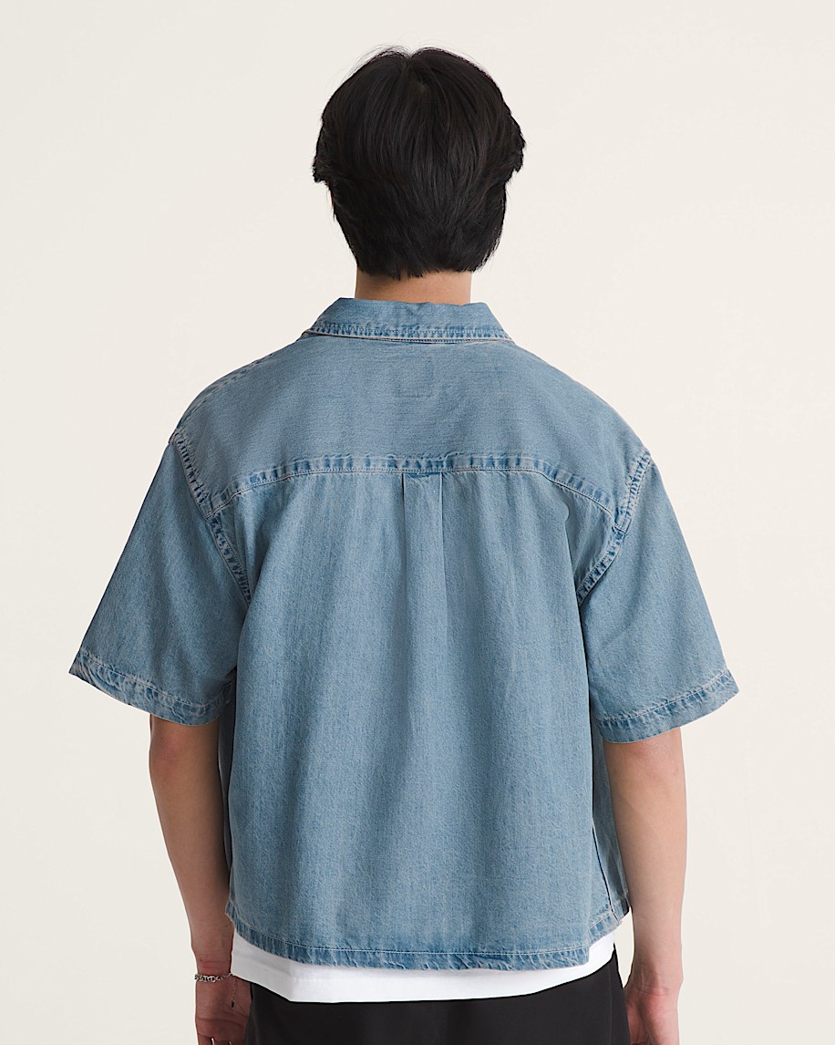 Cyrus Denim Shirt VANS Stonewash Blue ALT3