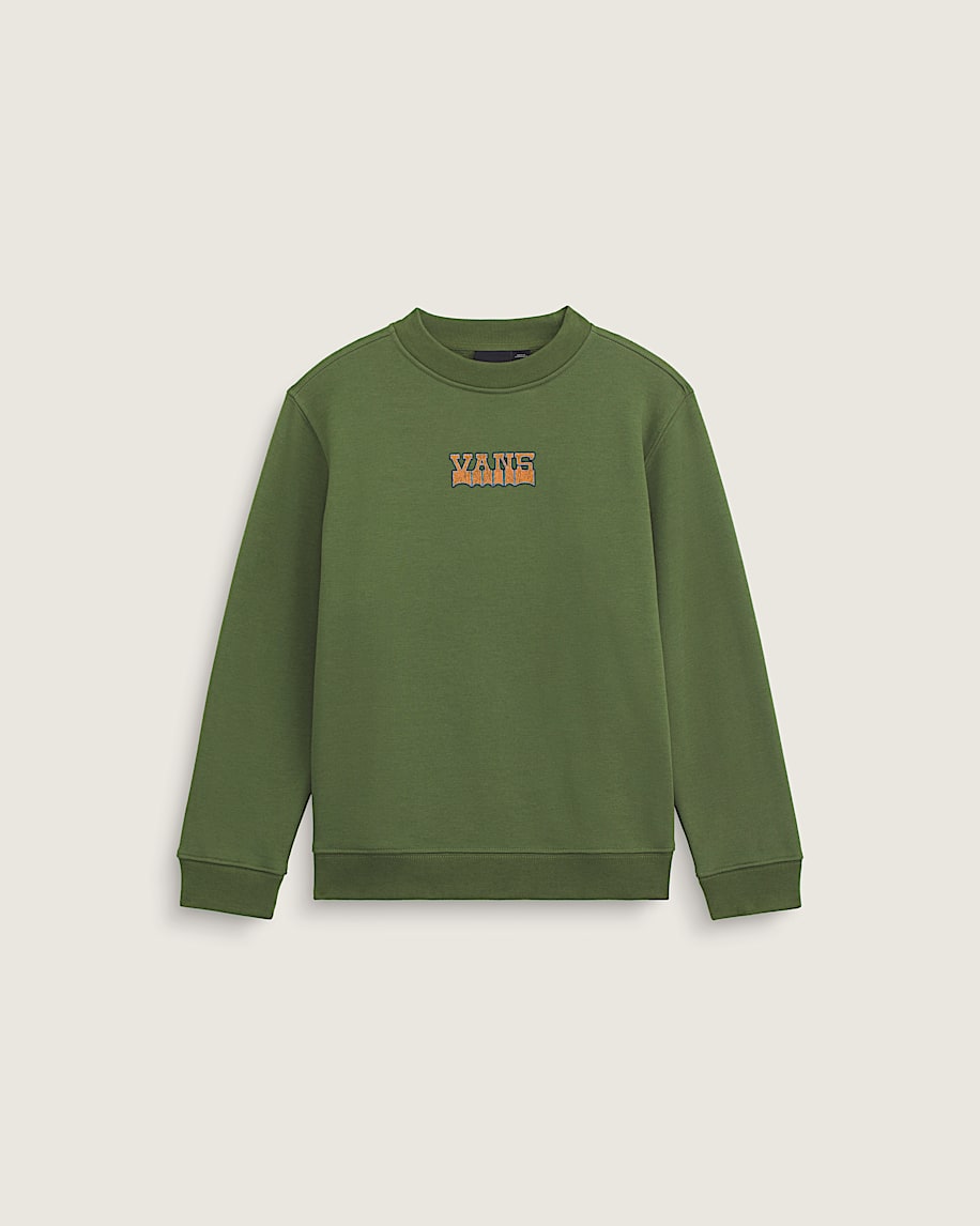 Kids Living Legend Crew Sweatshirt VANS Green Balsam ALT1