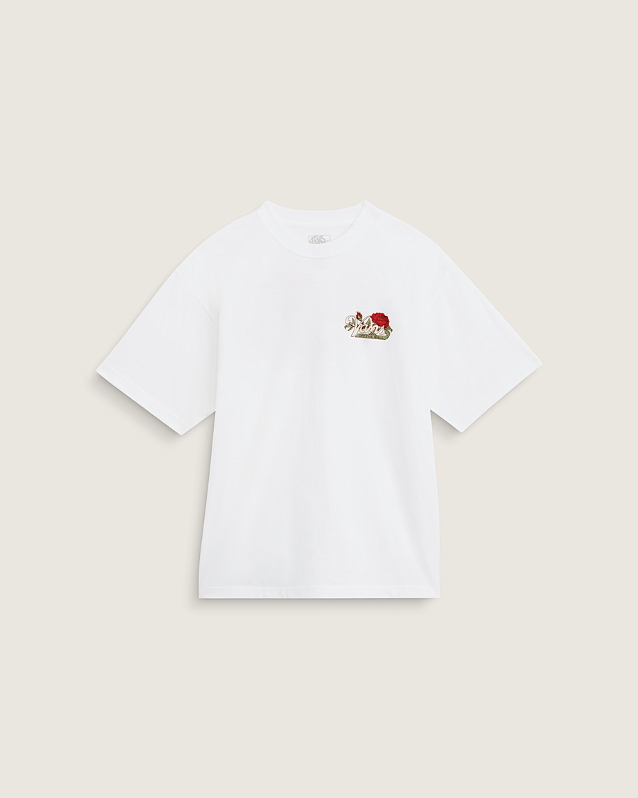 Old Skool Bloom TShirt VANS White ALT1