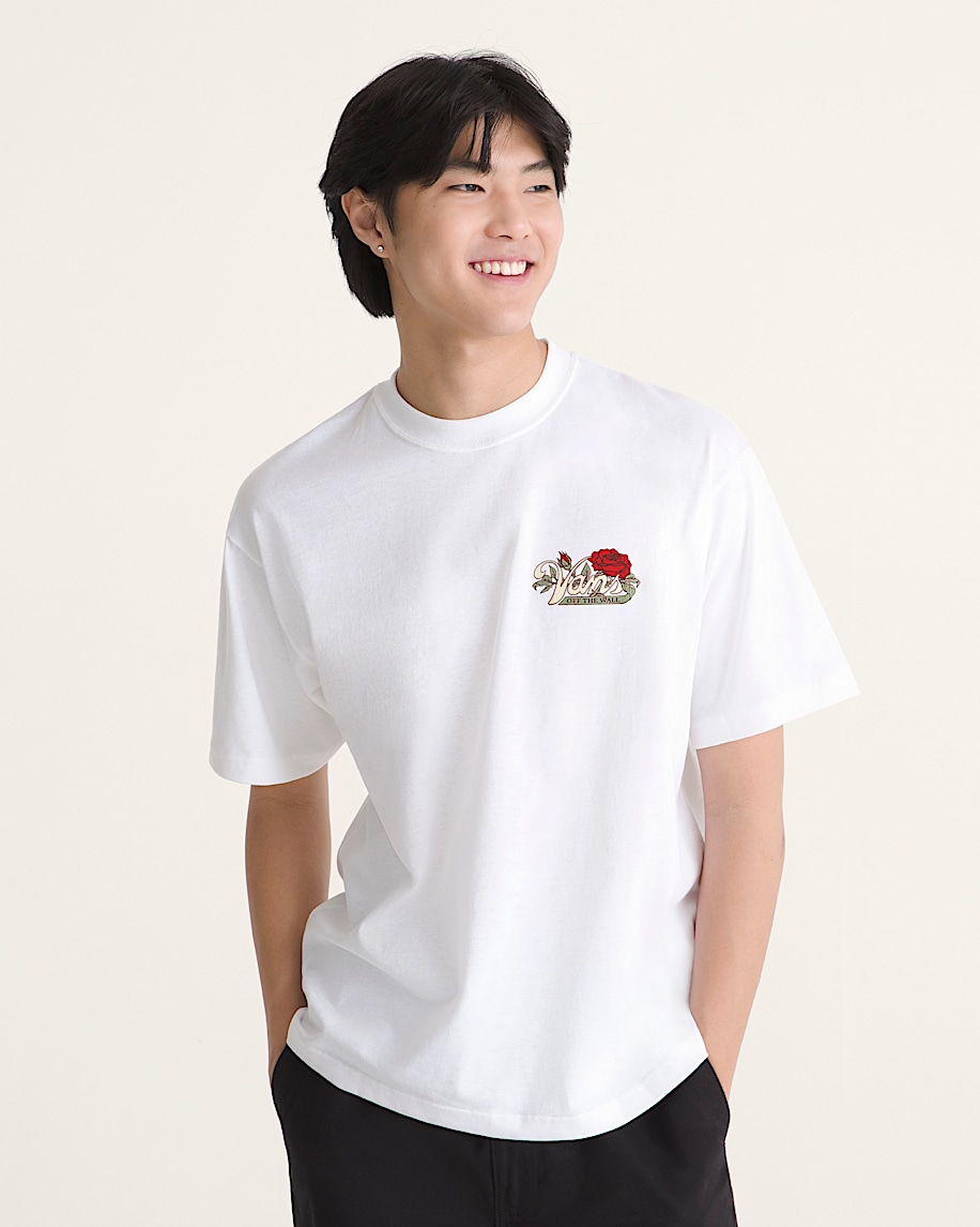 Old Skool Bloom TShirt VANS White ALT2