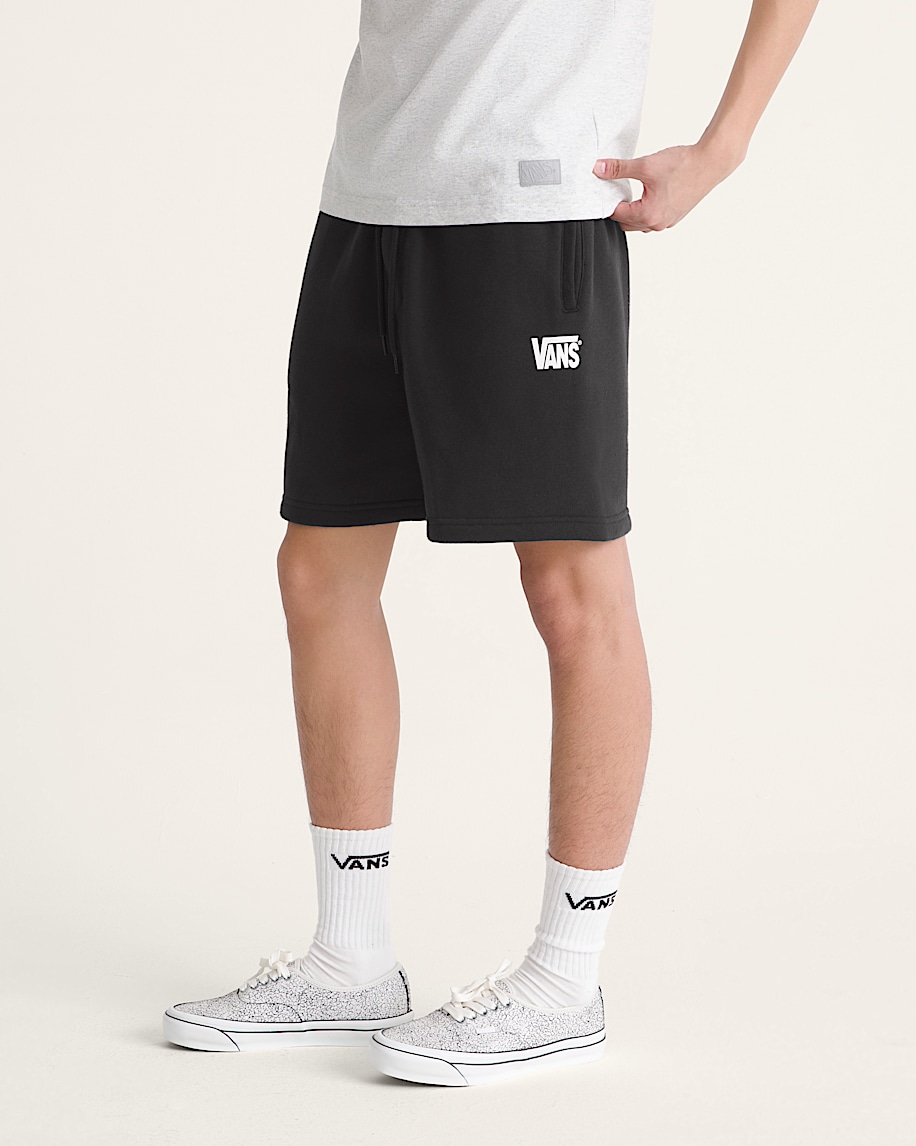 Stretch Logo Fleece Pants VANS Black ALT5