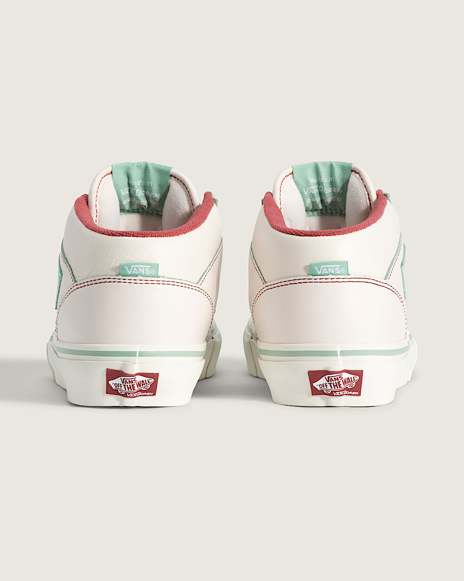Van Doren Approved x Crenshaw Skate Club Skate Half Cab Shoe VANS Marshmallow White  Green ALT3
