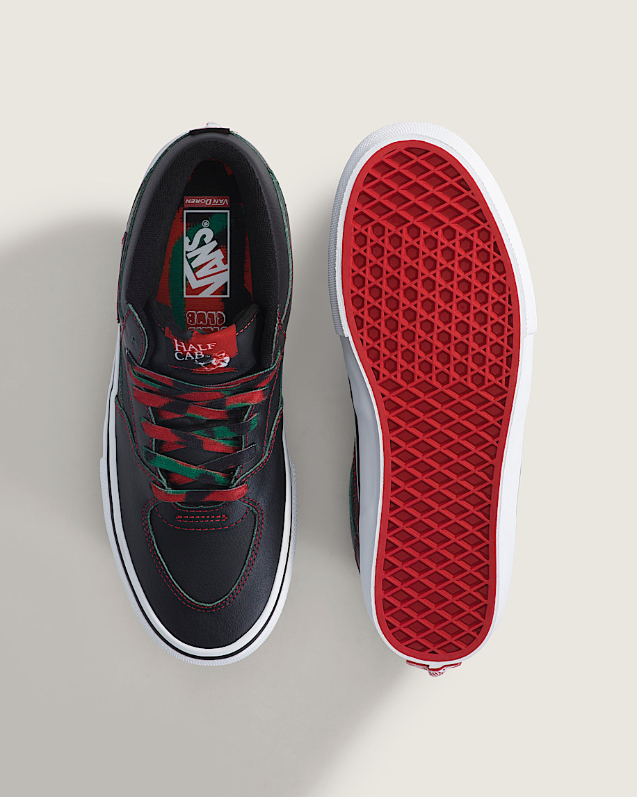 Van Doren Approved x Crenshaw Skate Club Skate Half Cab Shoe VANS Black ALT2