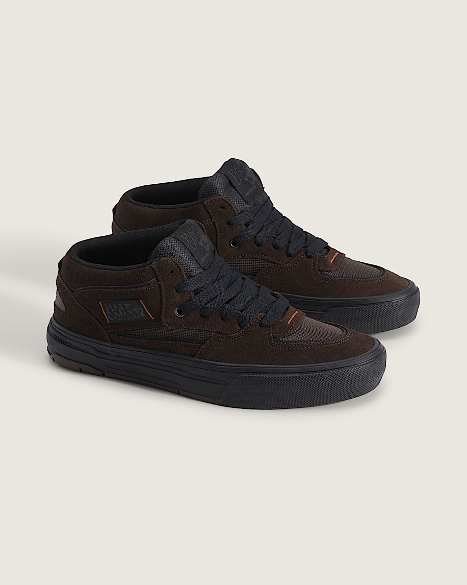 Skate Half Cab Wafflecup Shoe VANS Translucent Sidewall Black  Blue ALT1