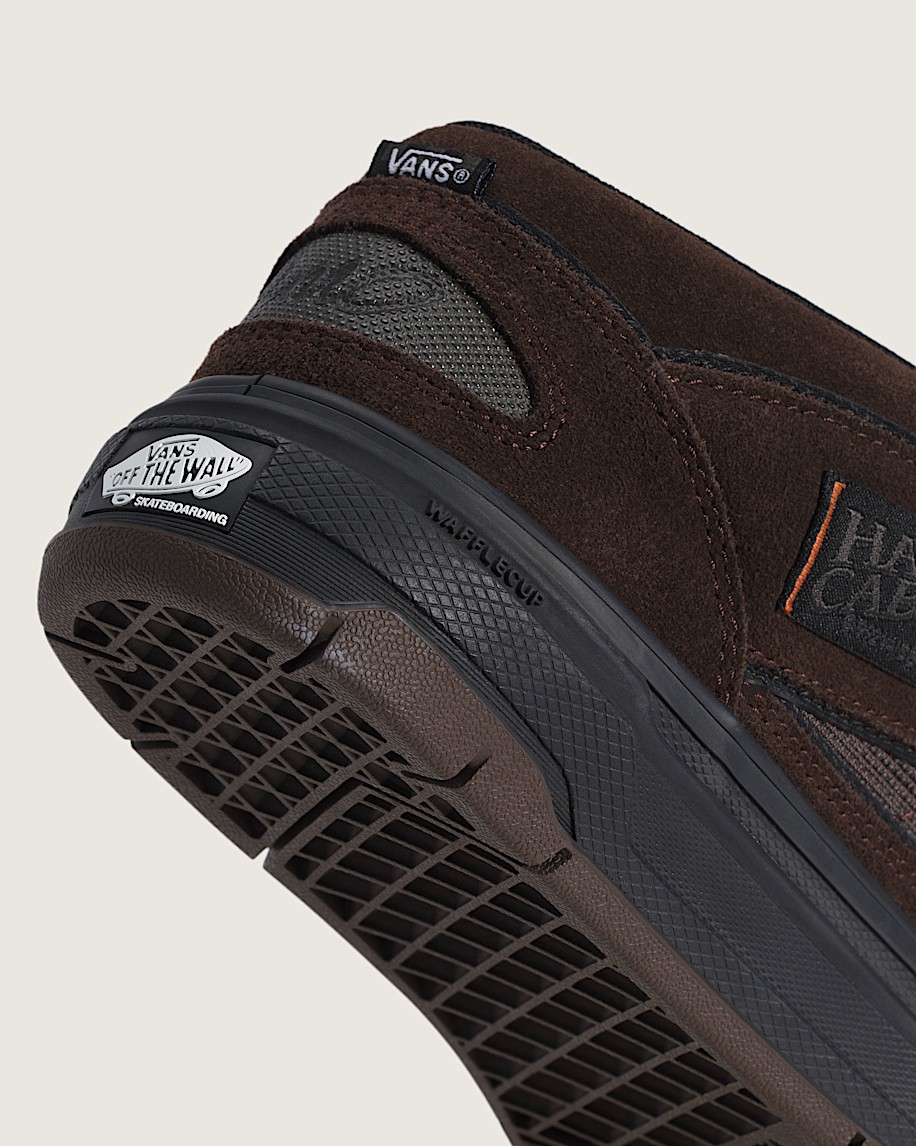 Skate Half Cab Wafflecup Shoe VANS Translucent Sidewall Black  Blue ALT6