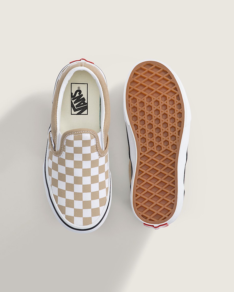 Little Kids Classic SlipOn Shoe VANS Color Theory Checkerboard Incense ALT2