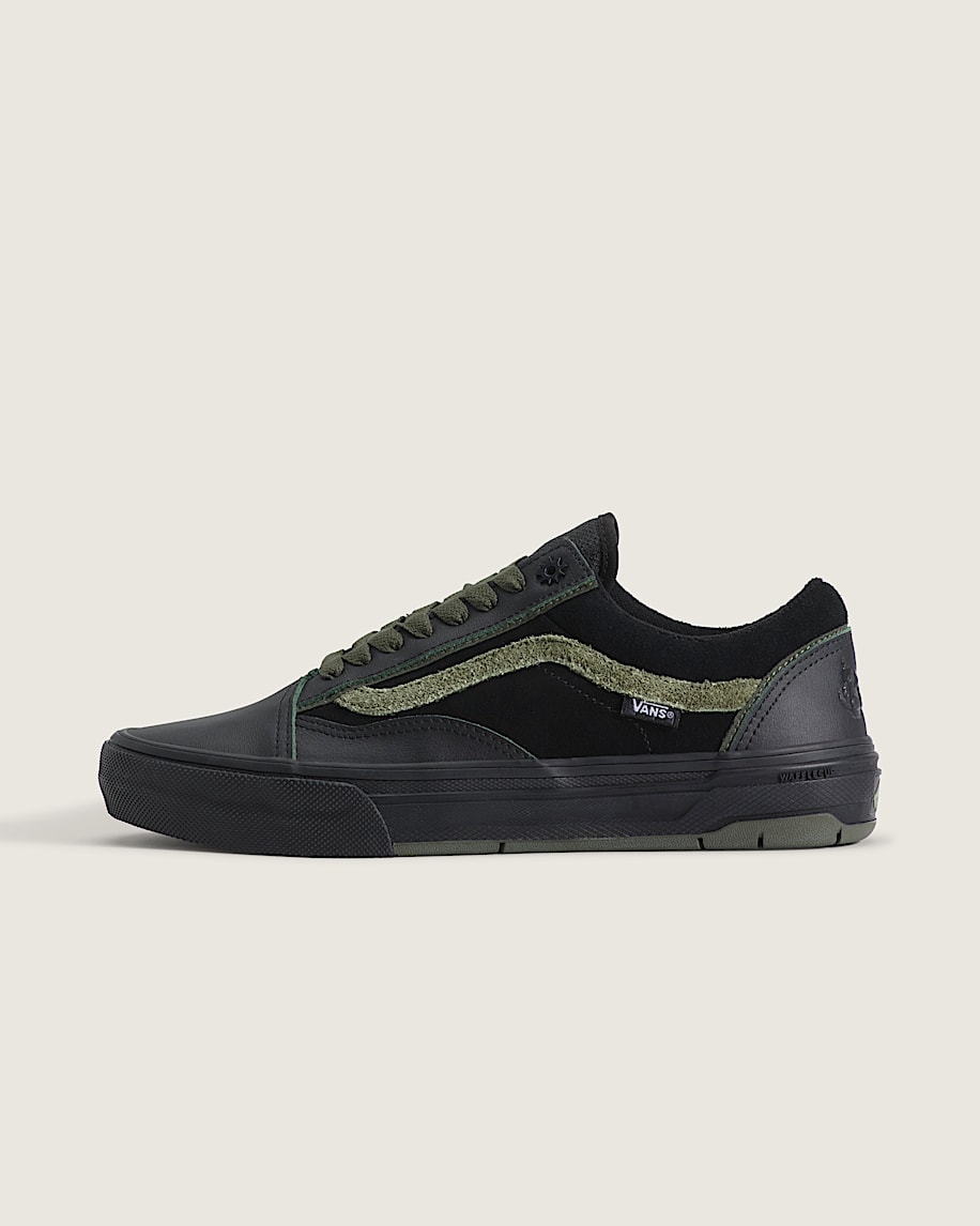 Skate Old Skool Wafflecup Shoe VANS Green  Black HERO