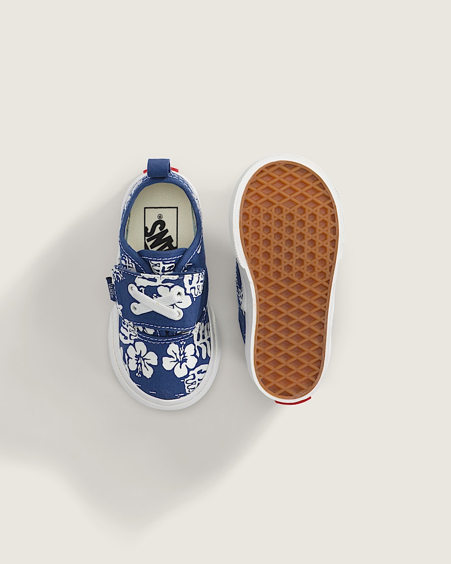 Toddler Authentic Elastic V Shoe VANS Blue ALT2