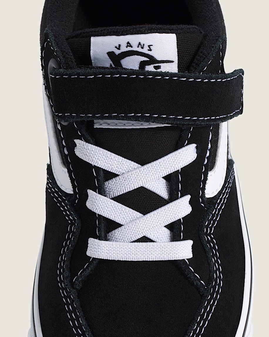 Little Kids Skate Rowan Shoe VANS Black  White ALT4