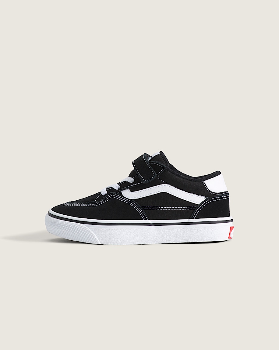 Little Kids Skate Rowan Shoe VANS Black  White HERO