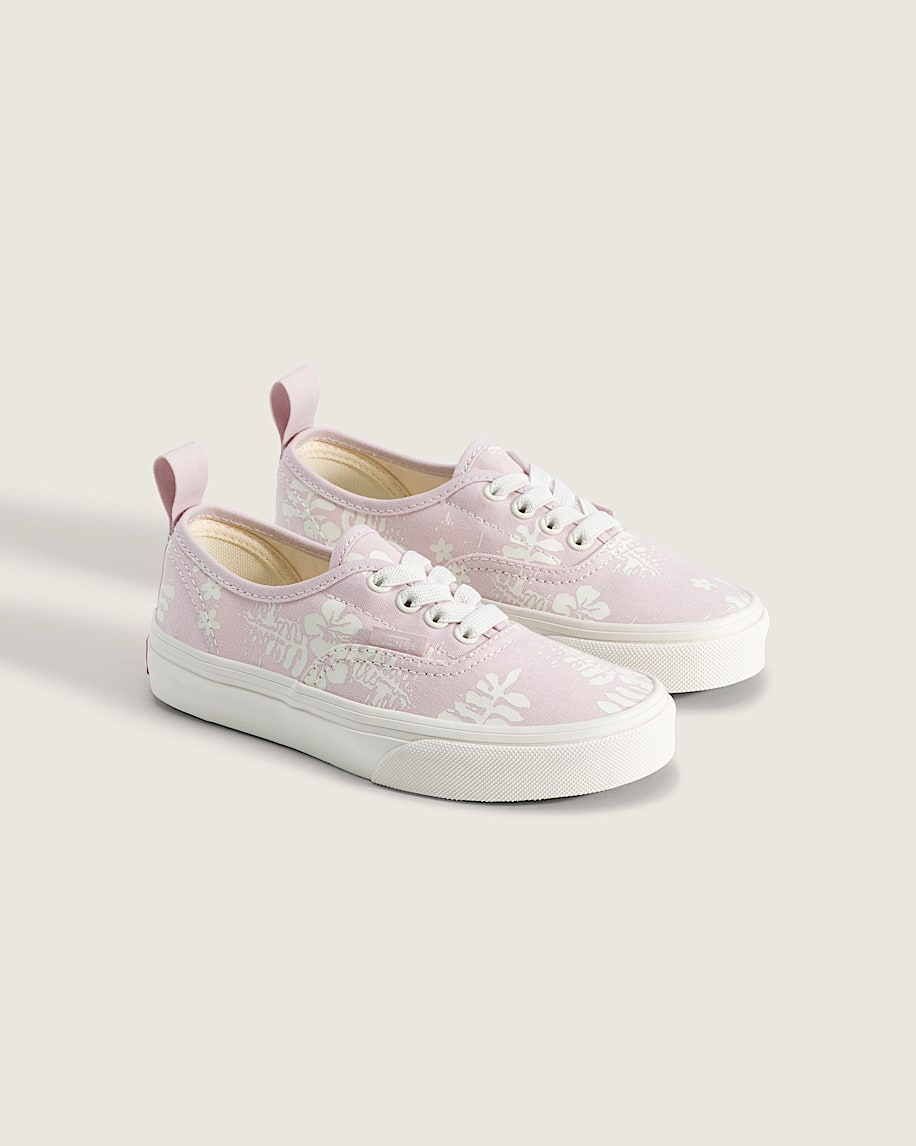 Little Kids Authentic Elastic Lace Shoe VANS Pale Petal Pink ALT1