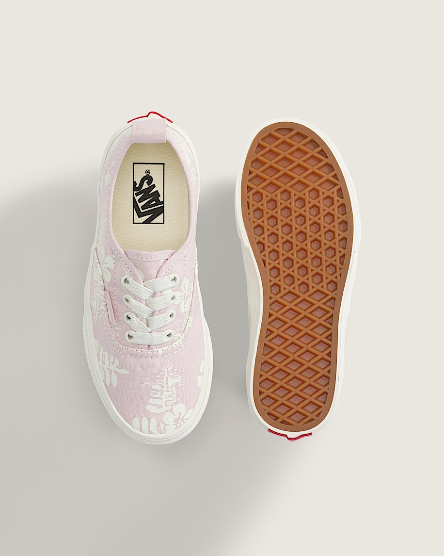 Little Kids Authentic Elastic Lace Shoe VANS Pale Petal Pink ALT2