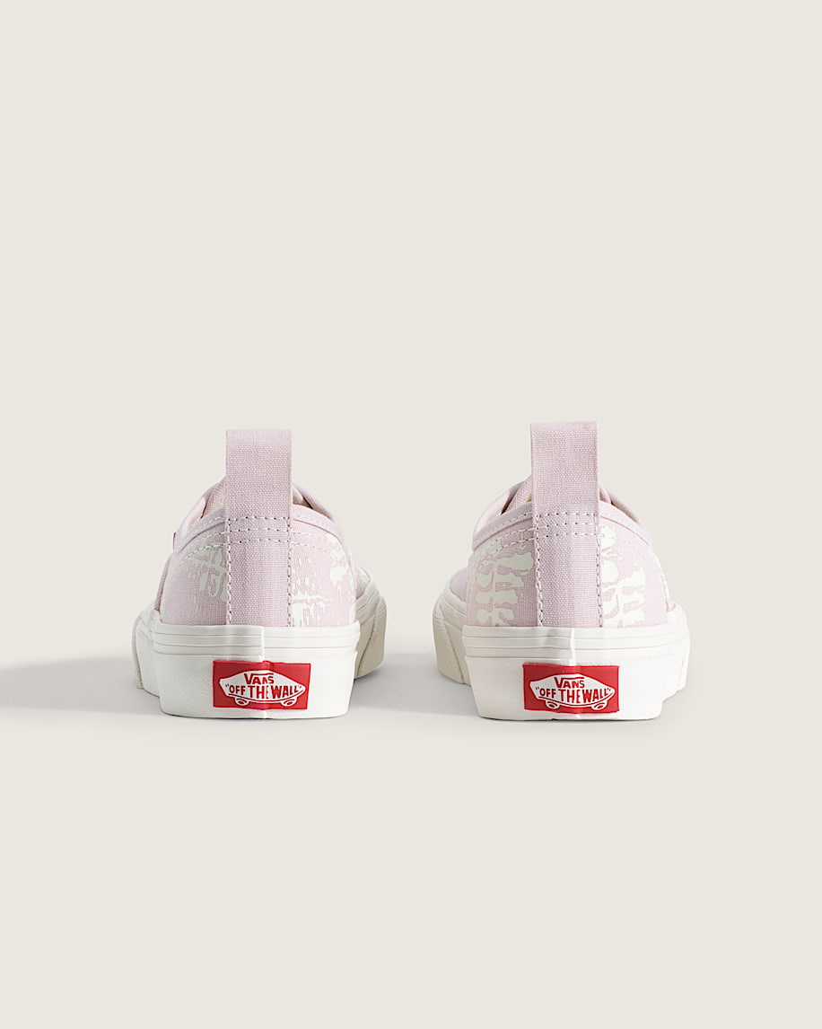 Little Kids Authentic Elastic Lace Shoe VANS Pale Petal Pink ALT3