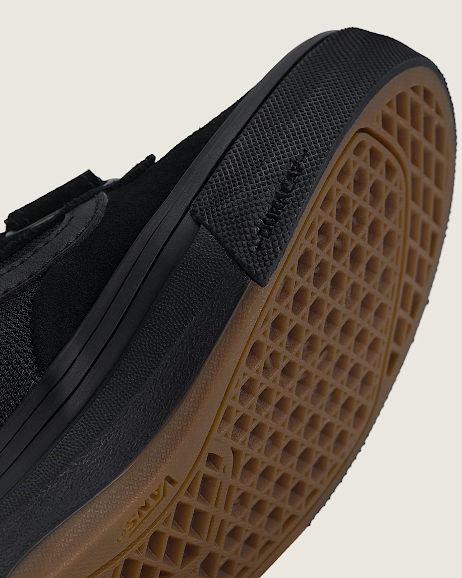 Little Kids Skate Kyle Walker Wafflecup V Shoe VANS Blackout Black ALT4