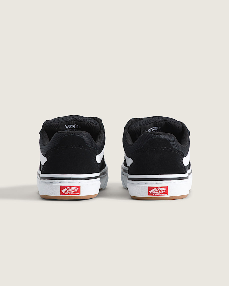 Little Kids Skate Kyle Walker Wafflecup V Shoe VANS Black  White ALT3