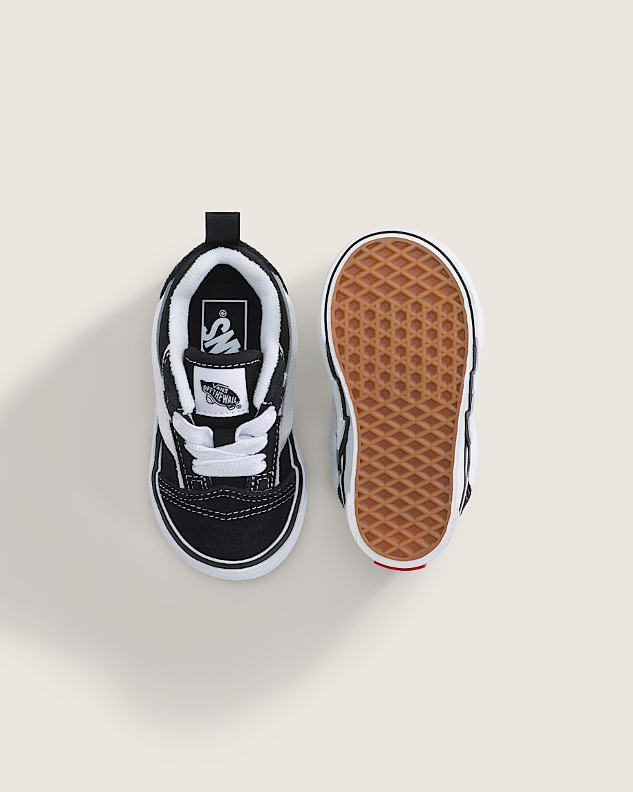 Toddler Knu Skool Shoe VANS Black  White ALT2