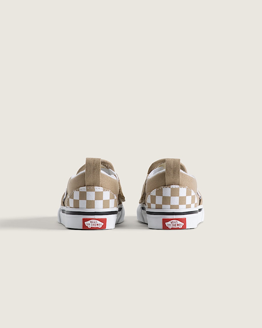 Toddler Classic SlipOn V Shoe VANS Color Theory Checkerboard Incense ALT3
