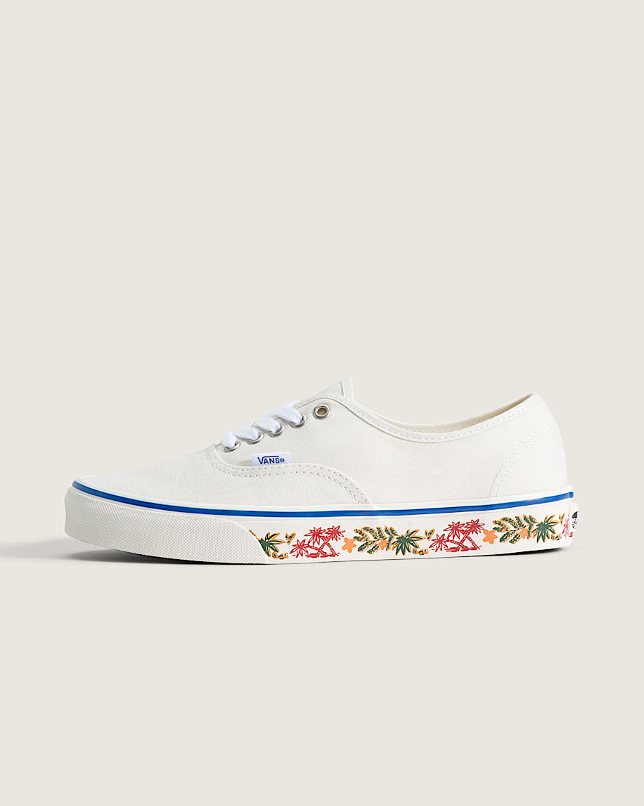 Authentic Shoe VANS Sidewall Print Marshmallow HERO