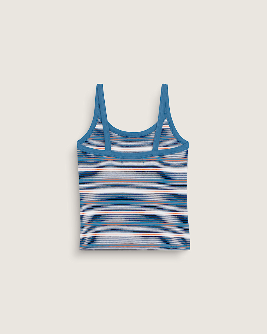 Niki Striped Tank Top VANS Stv Navy Blue ALT1