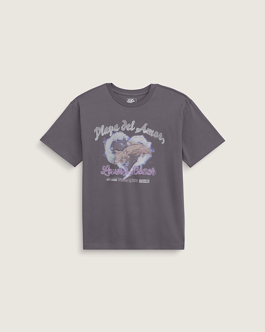 Vans Playa Del Amor TShirt VANS Asphalt Grey HERO