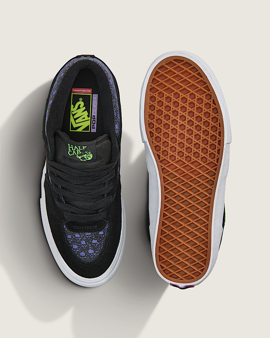 Skate Half Cab Shoe VANS Violet Purple  Black ALT2