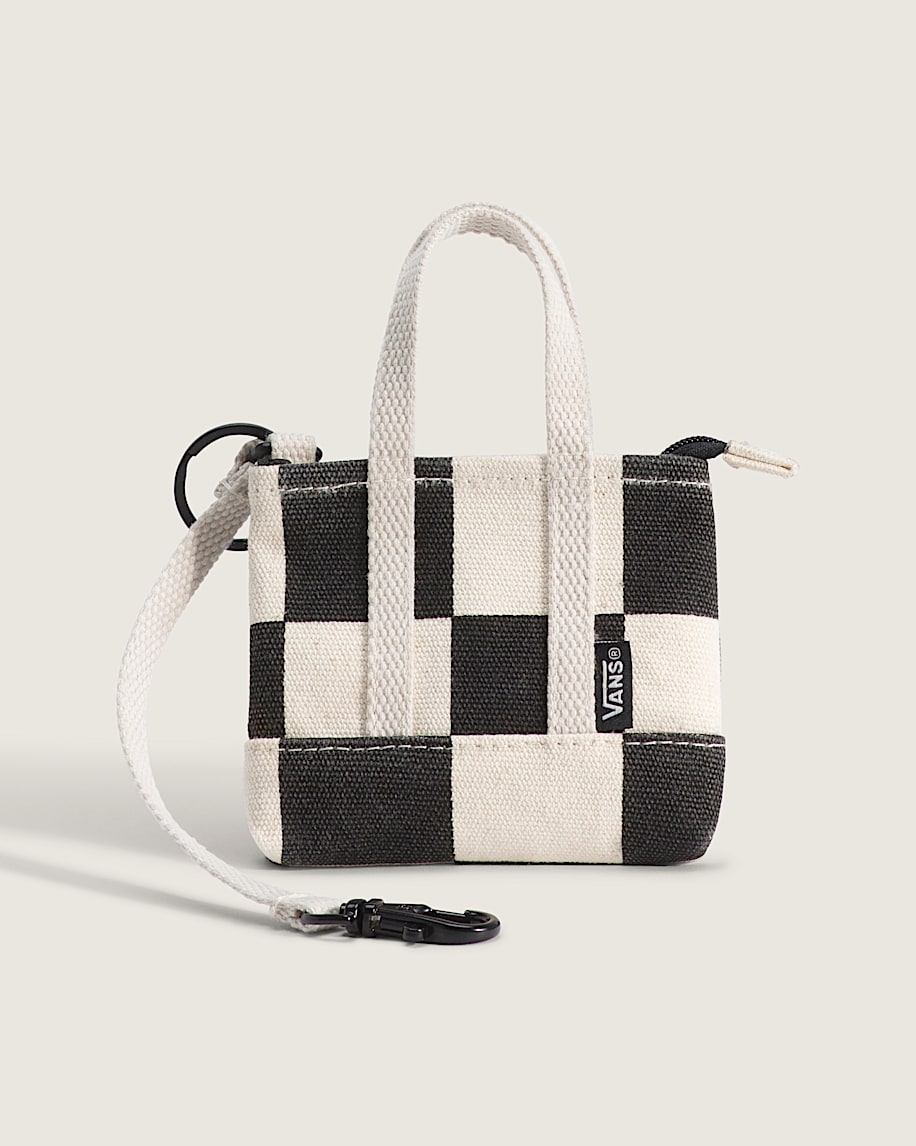 Micro Pergs Tote Bag Charm VANS BLACKNATURAL HERO