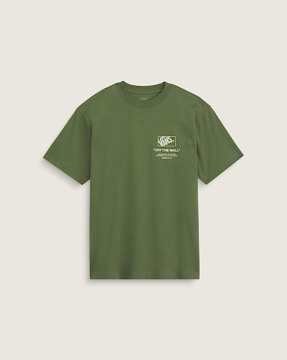 Stacked Hi TShirt VANS Green Balsam ALT1