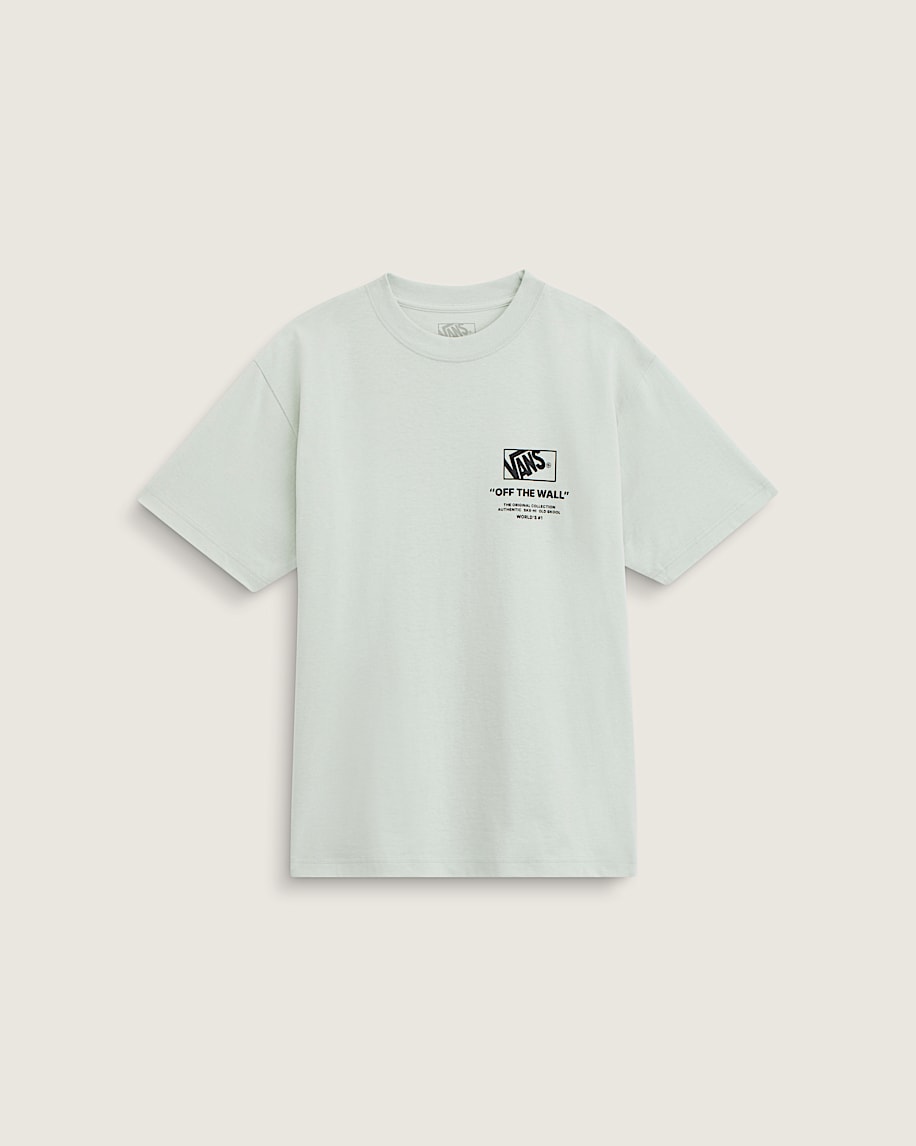 Stacked Hi TShirt VANS Dusty Mint Green ALT1