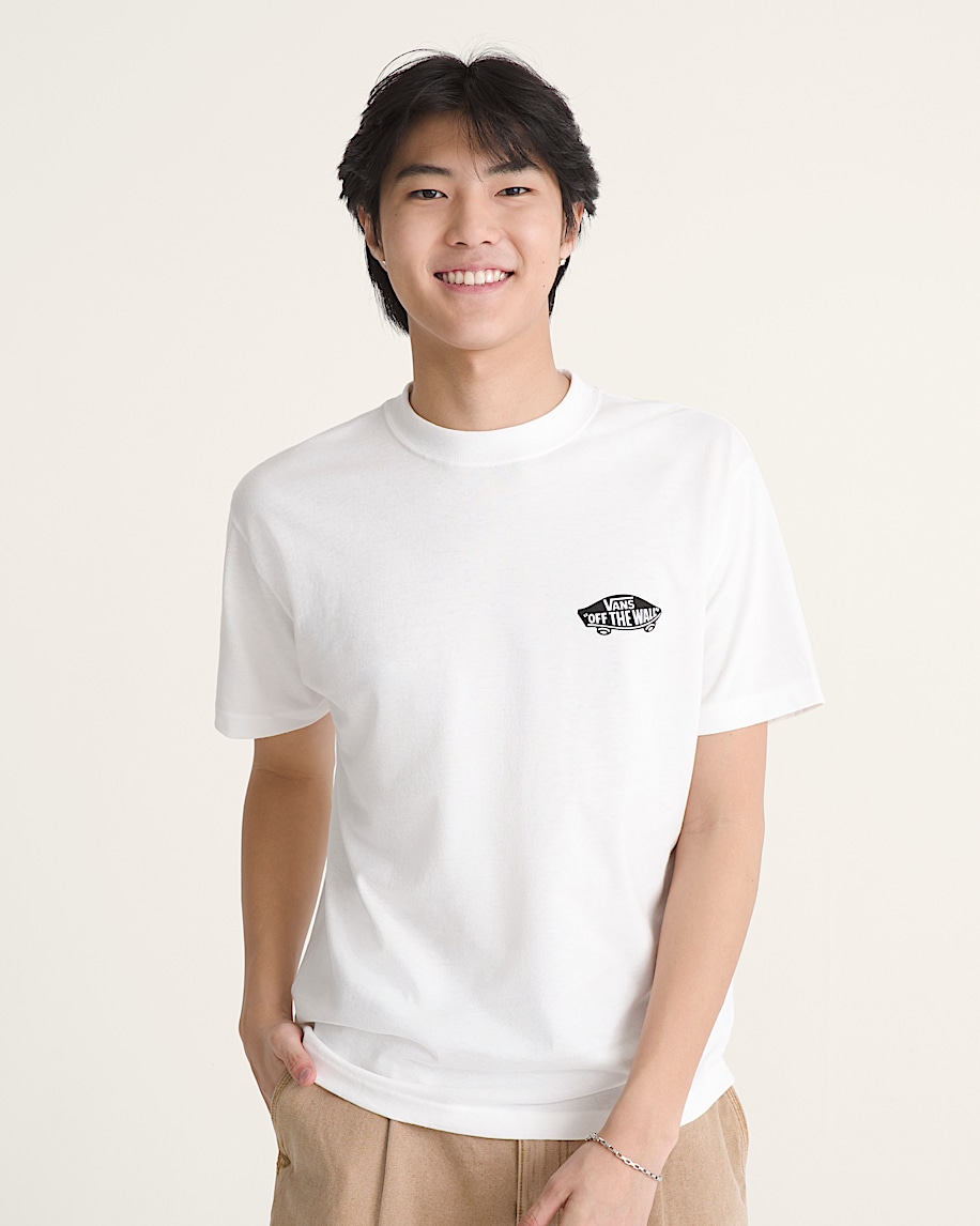 Double Standard TShirt VANS White  Black ALT2