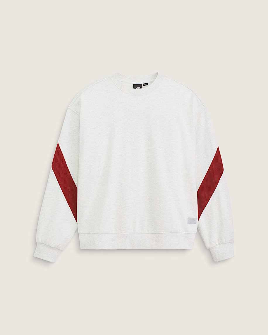 Retro Sport Crewneck Sweatshirt VANS Ash Heather Grey HERO