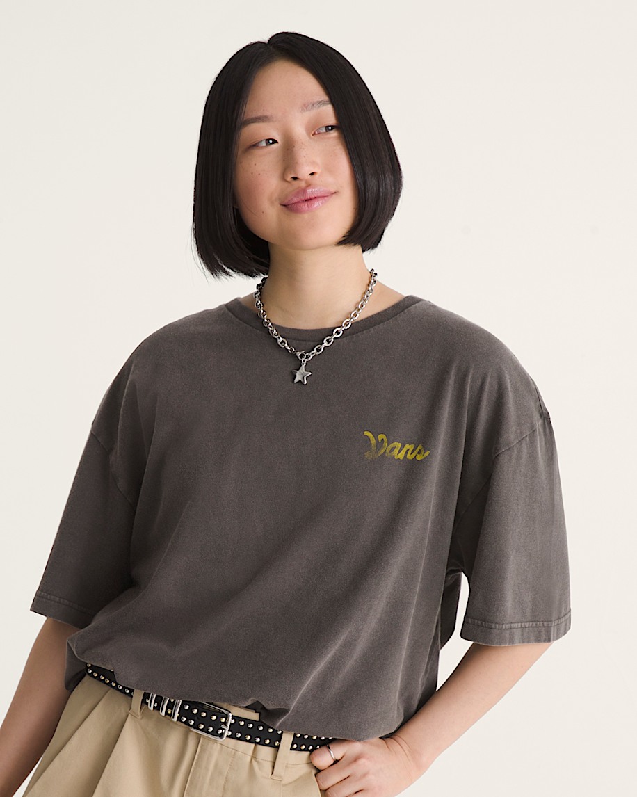 Faded Palms TShirt VANS Faded Black ALT2