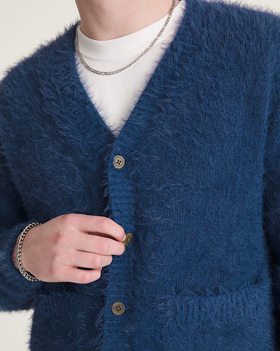 Harmon Cardigan Sweater VANS True Navy Blue ALT4
