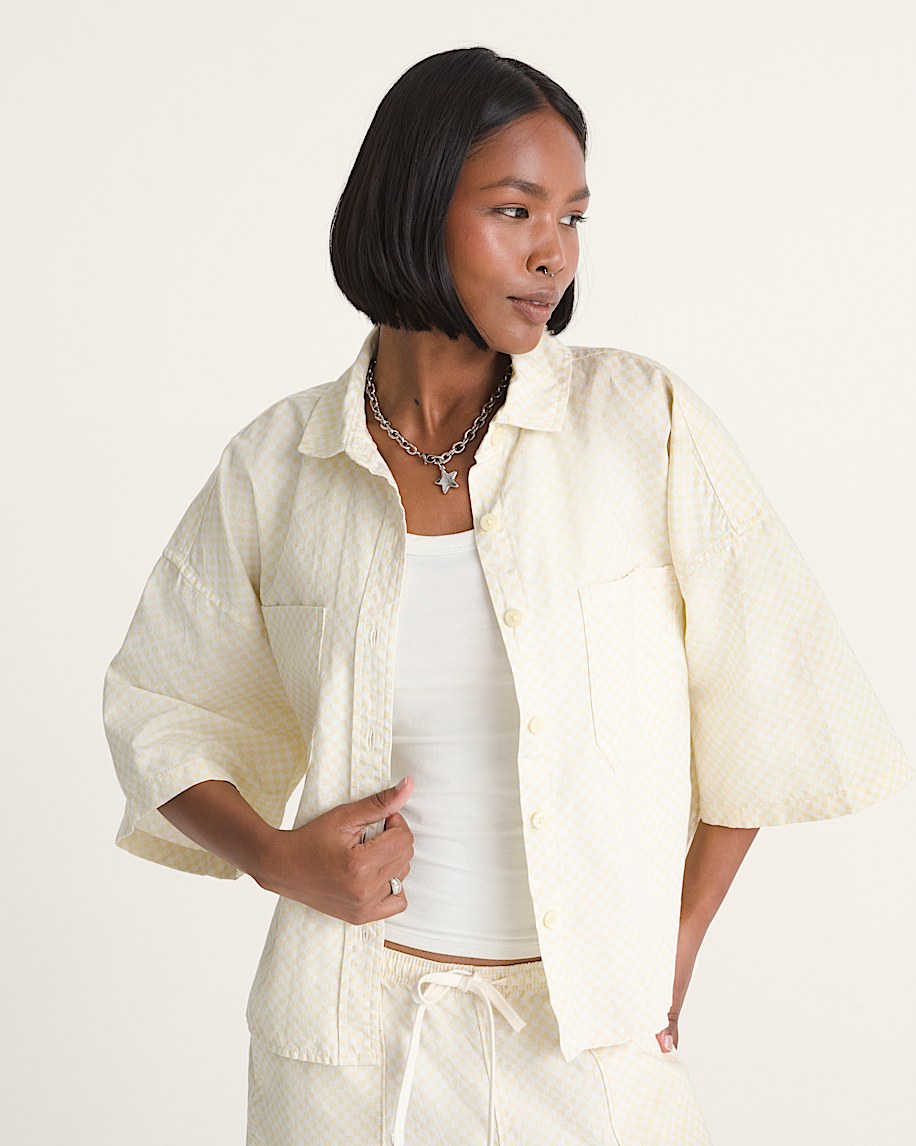 Dewey Shirt VANS Almond Crisp ALT2