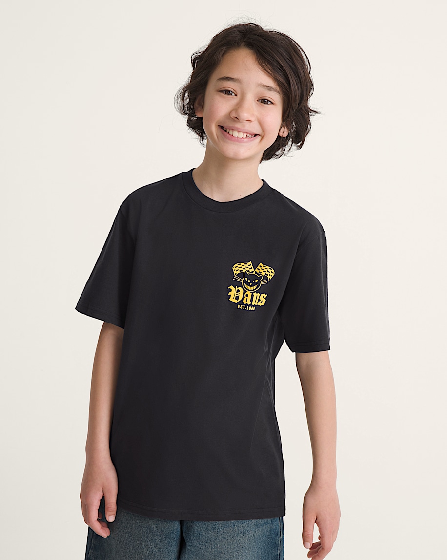 Kids Cat Club TShirt VANS Black ALT2