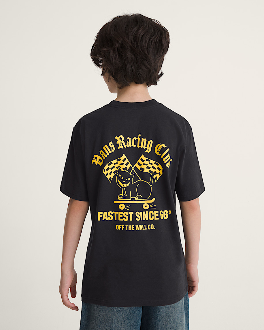 Kids Cat Club TShirt VANS Black ALT3