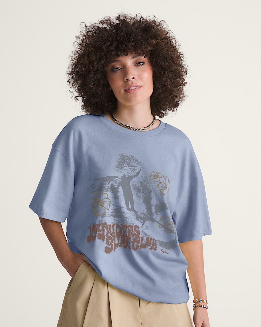 Summer Set TShirt VANS Glacial Slate Blue ALT2