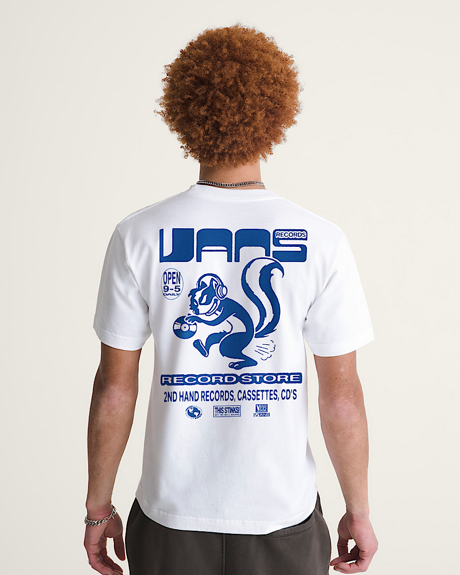 Vans Records TShirt VANS White ALT3