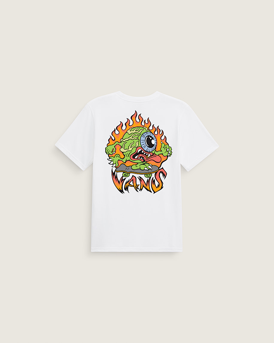 Kids Eye Skate Glow TShirt VANS White HERO