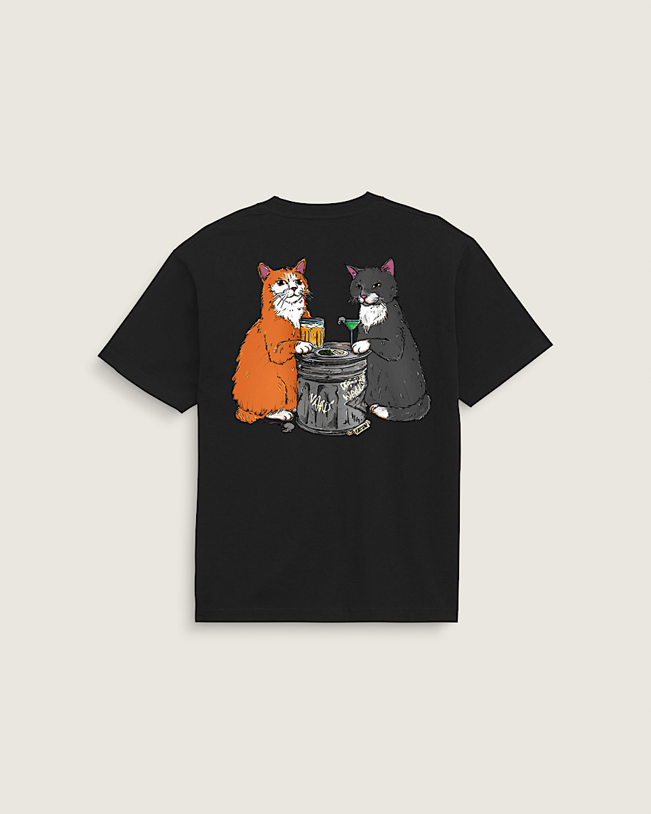 Alley Cat Aperitivo TShirt VANS Black HERO