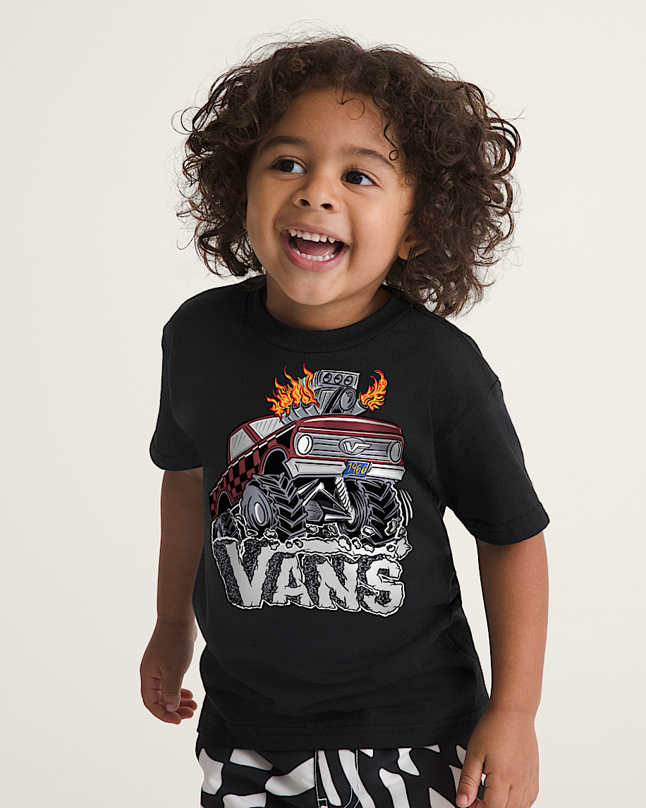Little Kids The Waffle Stomper TShirt VANS Black ALT2