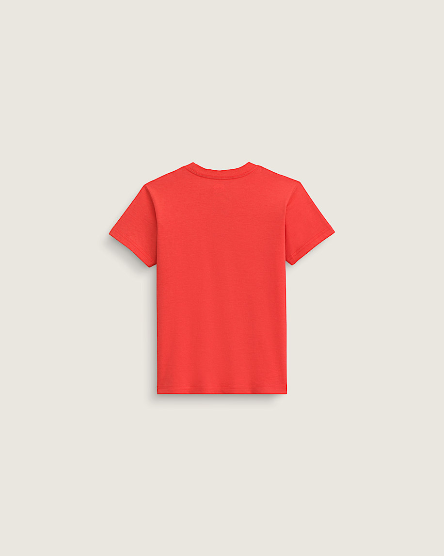 Kids Trash Tricks TShirt VANS Crimson Haze Red ALT1