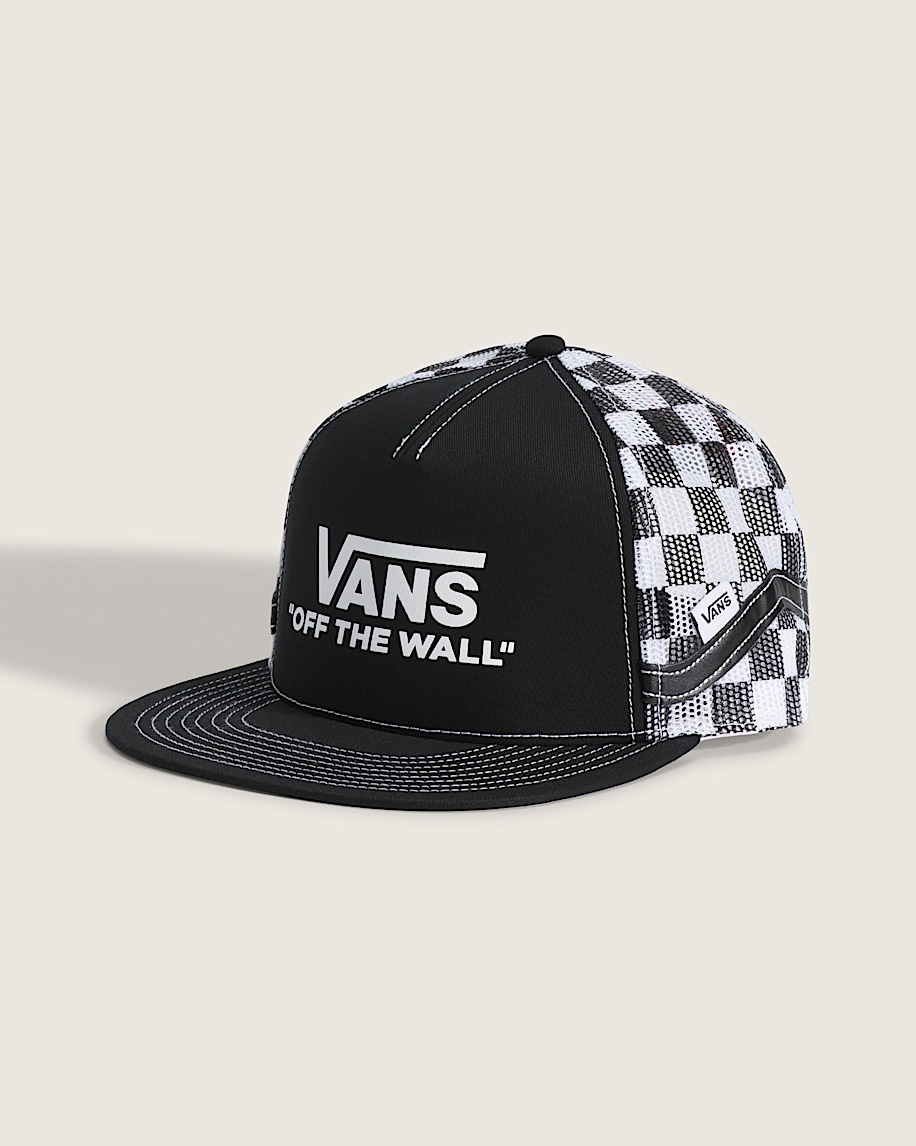 Vans Doren Approved Checkerboard Hat VANS Checkerboard Black HERO