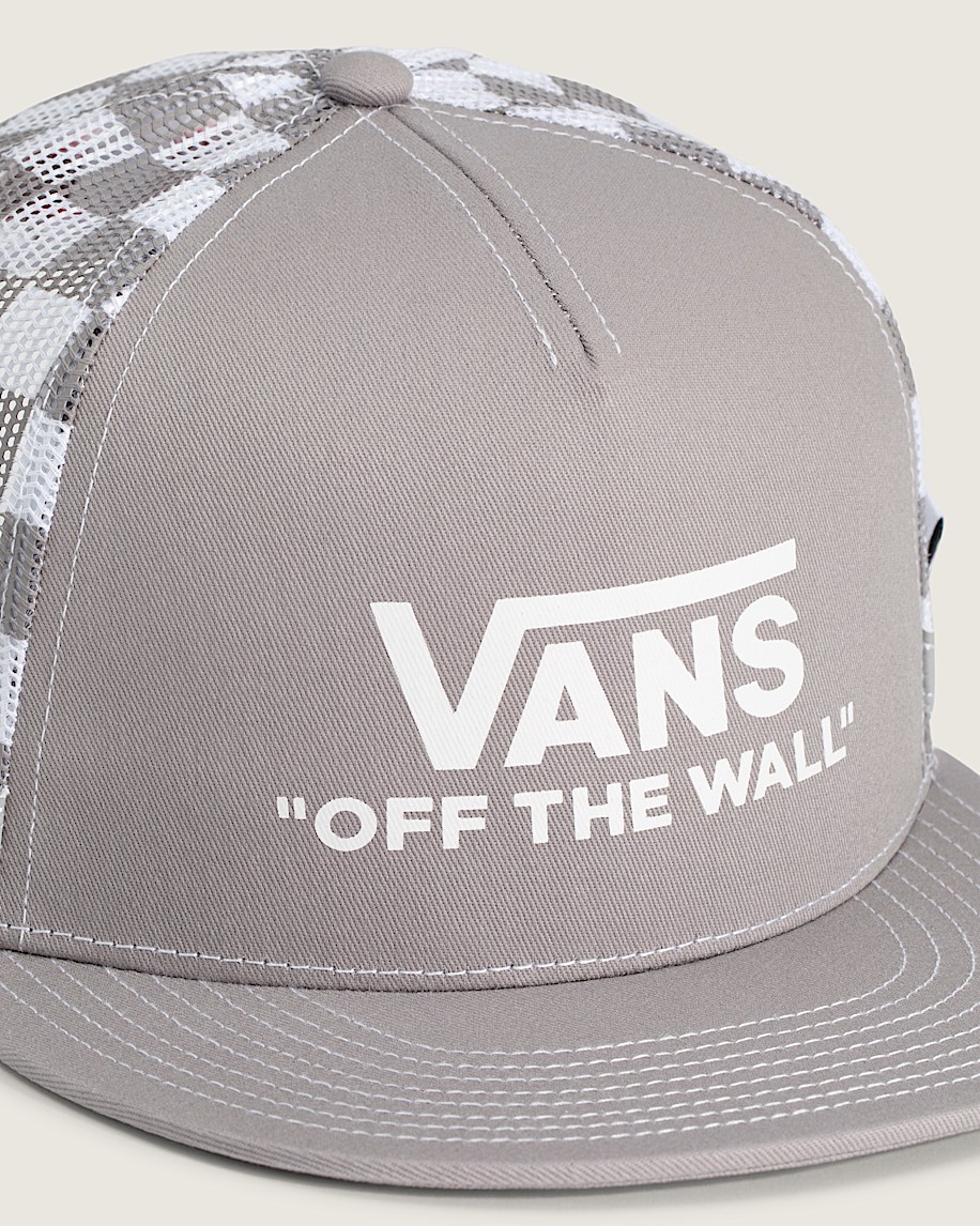 Vans Doren Approved Checkerboard Hat VANS Checkerboard Grey ALT1