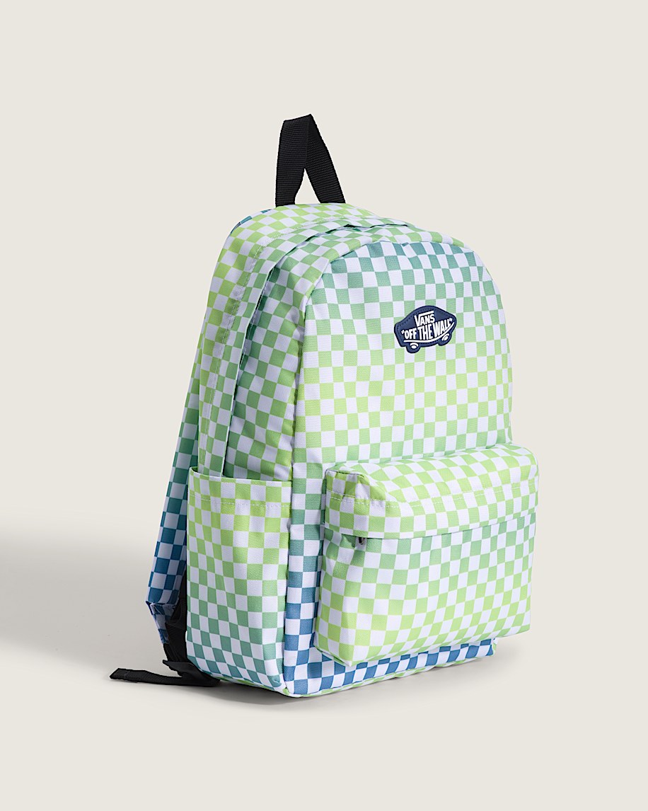 Old Skool Grom Check Backpack VANS True Navy ALT5