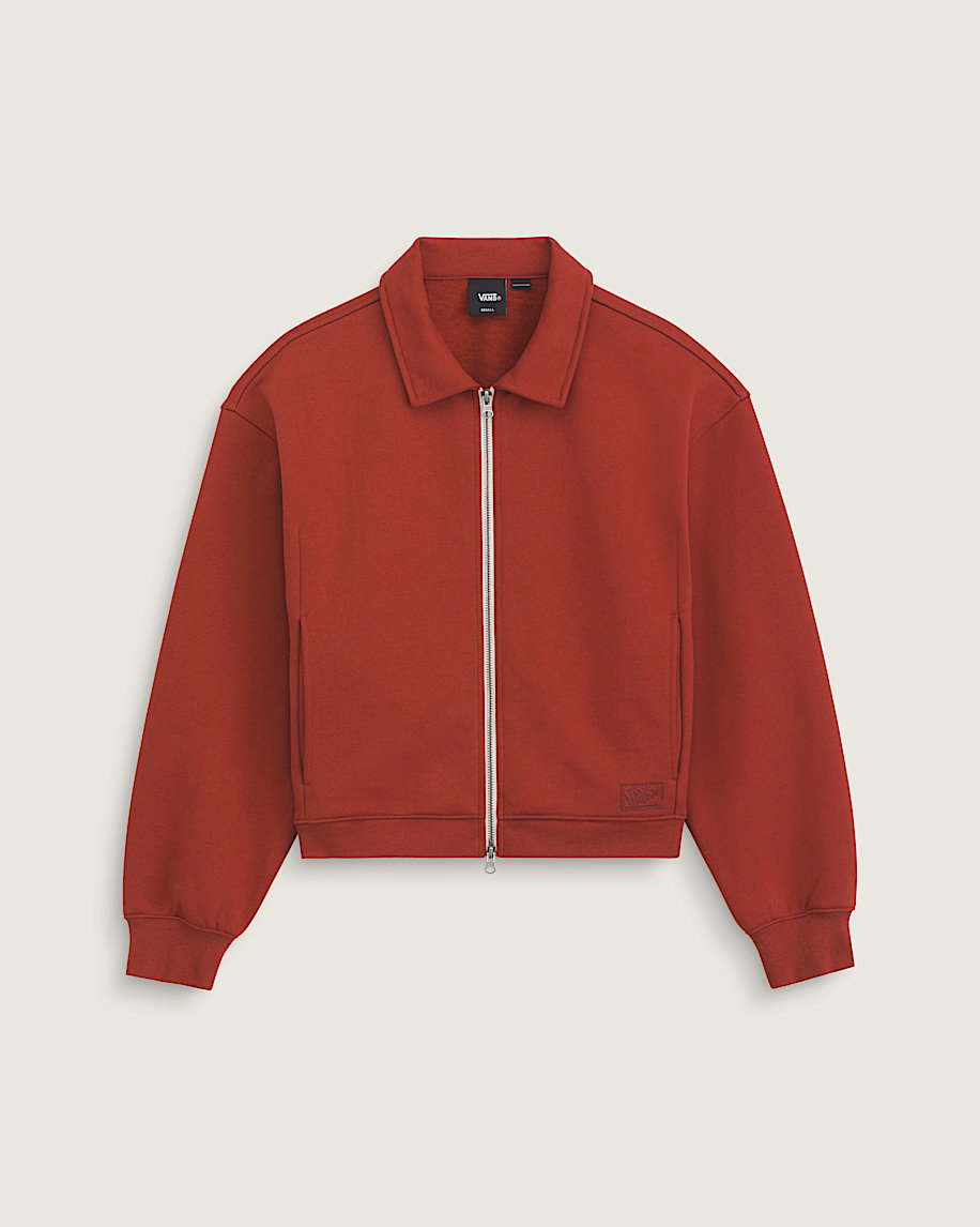 Alanna Fleece Jacket VANS Poppy Ember Red HERO