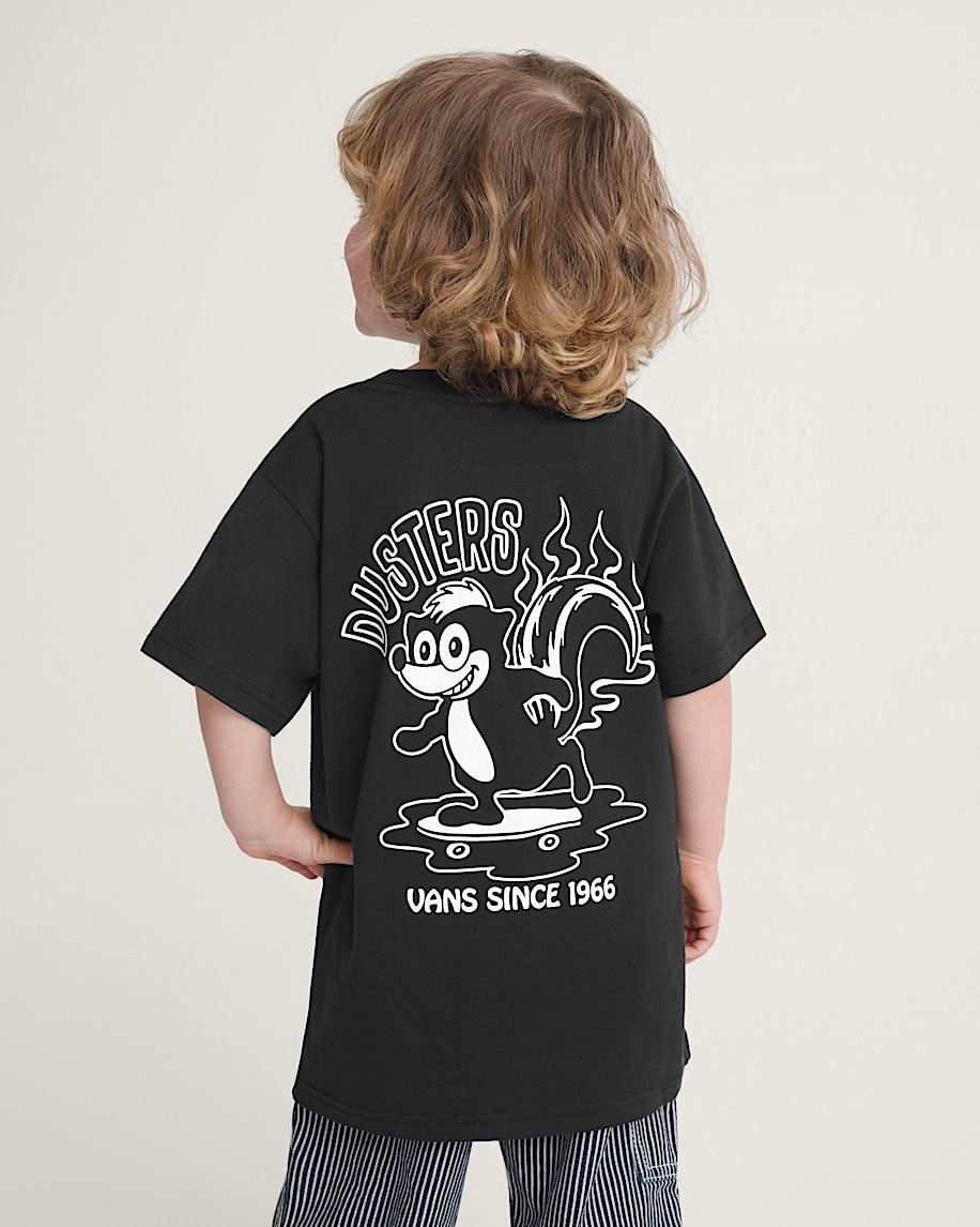 Little Kids Dusters TShirt VANS Black ALT3