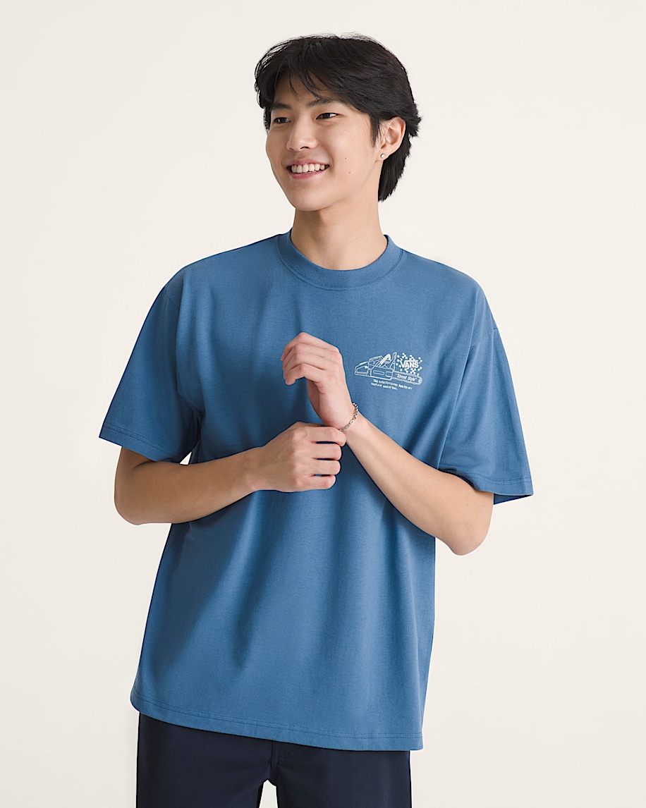 Dirt Trip TShirt VANS True Navy Blue ALT2