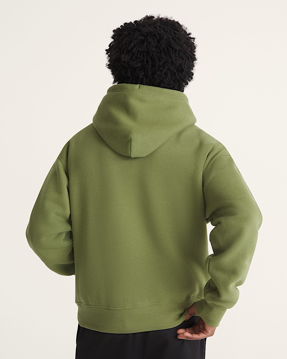 Stretch Logo Pullover Hoodie VANS Green Balsam ALT3